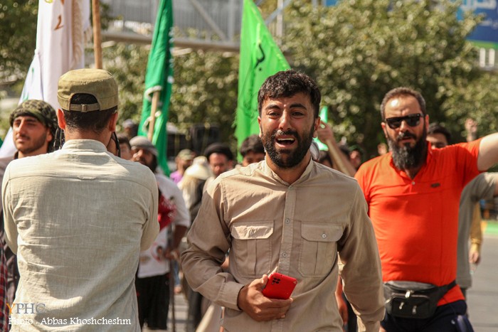 کاروان پیادهروی "بهشت تا بهشت"در مشهد کاروان پیادهروی "بهشت تا بهشت"در مشهد