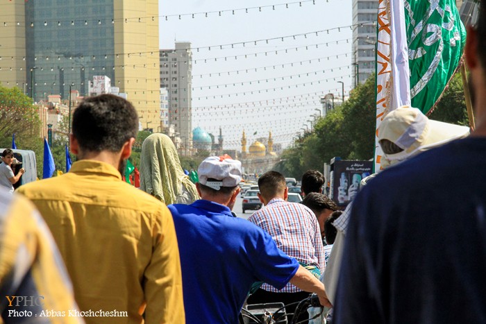 کاروان پیادهروی "بهشت تا بهشت"در مشهد کاروان پیادهروی "بهشت تا بهشت"در مشهد