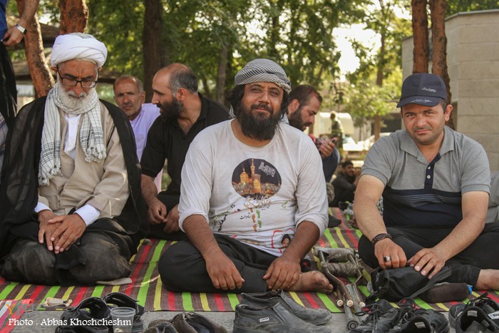 کاروان پیادهروی "بهشت تا بهشت"در مشهد کاروان پیادهروی "بهشت تا بهشت"در مشهد