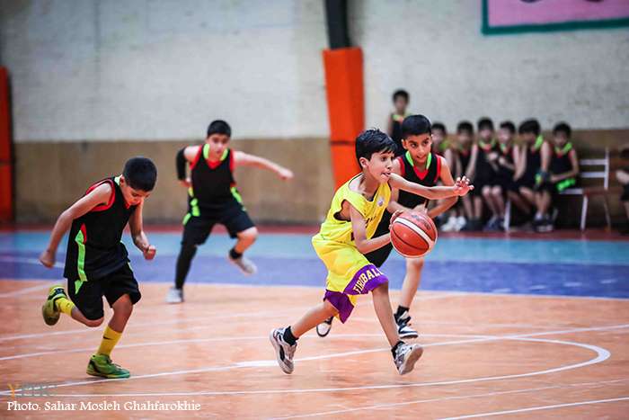 جشنواره مسابقات میکرو و مینی بسکتبال پسران استان فارس
