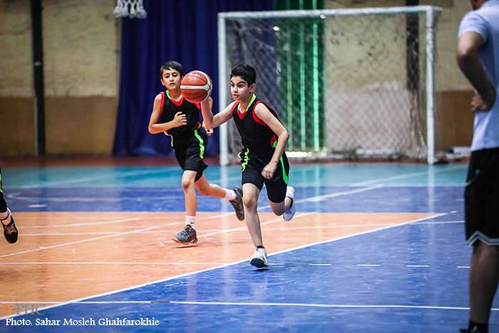 جشنواره مسابقات میکرو و مینی بسکتبال پسران استان فارس