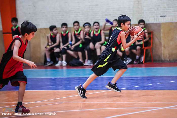 جشنواره مسابقات میکرو و مینی بسکتبال پسران استان فارس