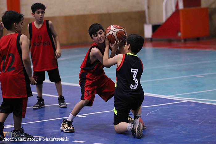 جشنواره مسابقات میکرو و مینی بسکتبال پسران استان فارس