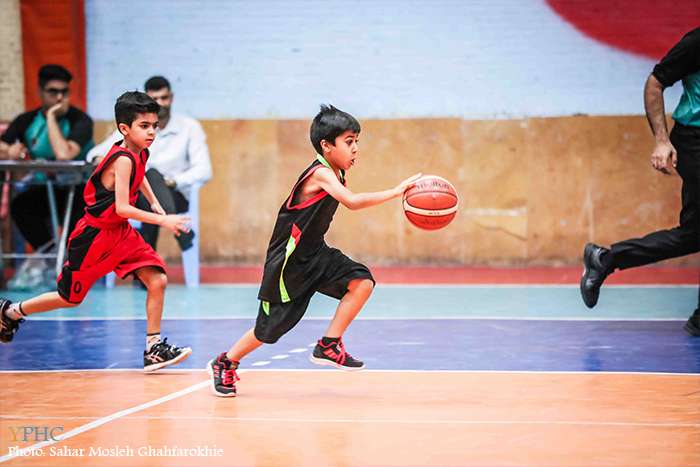 جشنواره مسابقات میکرو و مینی بسکتبال پسران استان فارس