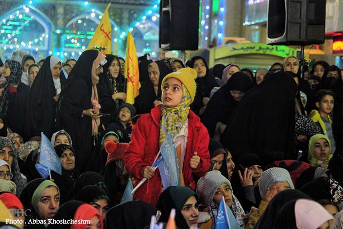 حال و هوای مسجد جمکران در شب نیمهشعبان حال و هوای مسجد جمکران در شب نیمهشعبان