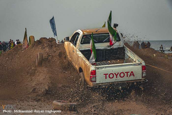 برگزاری مسابقات آفرود در شهر شیرود تنکابن