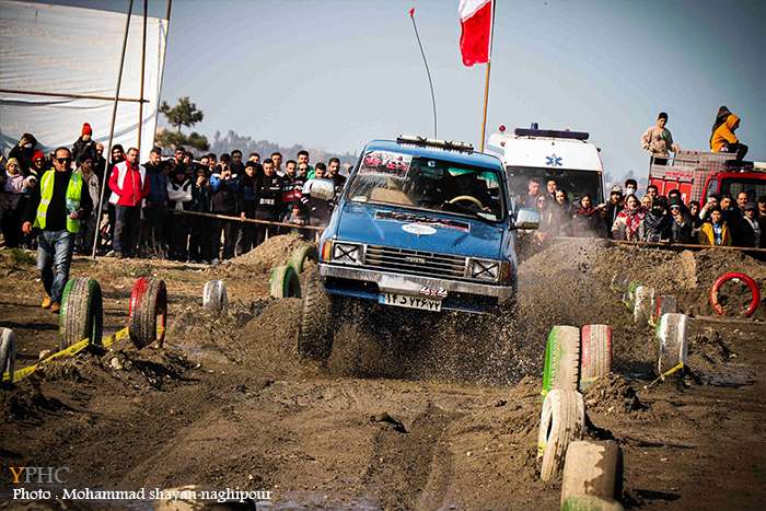 برگزاری مسابقات آفرود در شهر شیرود تنکابن