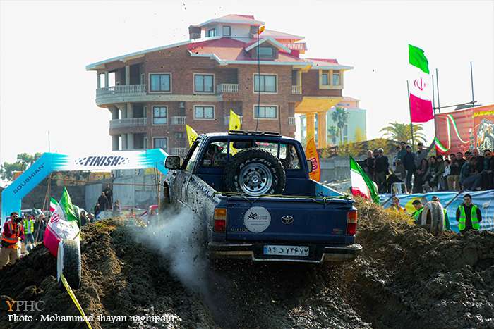 برگزاری مسابقات آفرود در شهر شیرود تنکابن