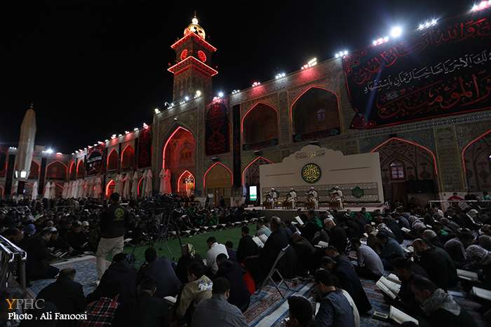 شب بیست و سوم ماه رمضان در حرم امیرالمومنین