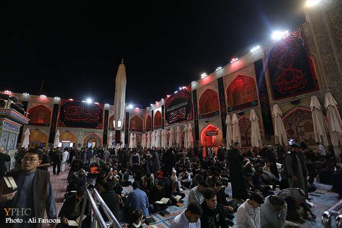 شب بیست و سوم ماه رمضان در حرم امیرالمومنین