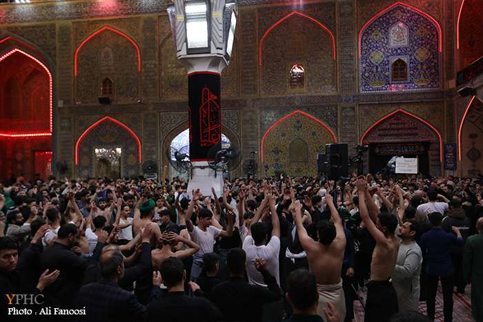 شب بیست و سوم ماه رمضان در حرم امیرالمومنین