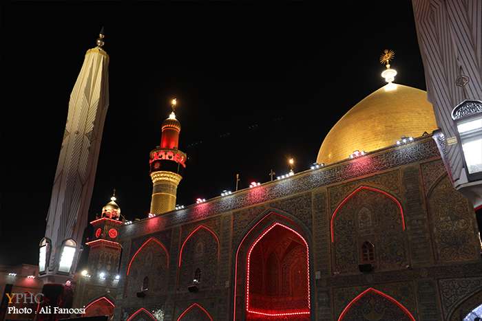 شب بیست و سوم ماه رمضان در حرم امیرالمومنین