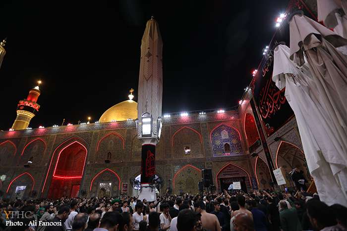 شب بیست و سوم ماه رمضان در حرم امیرالمومنین