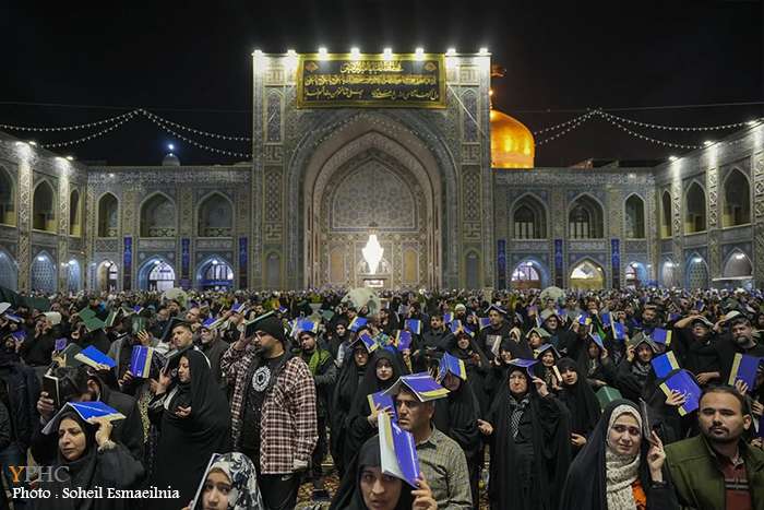 احیای شب نوزدهم رمضان - حرم امام رضا (ع)