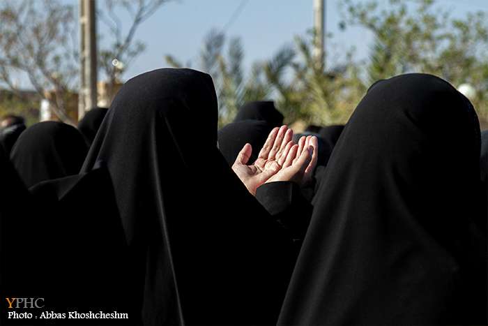 اقامه نماز عید سعید فطر در شهرستان میان آباد