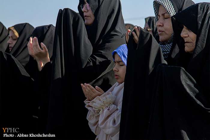 اقامه نماز عید سعید فطر در شهرستان میان آباد