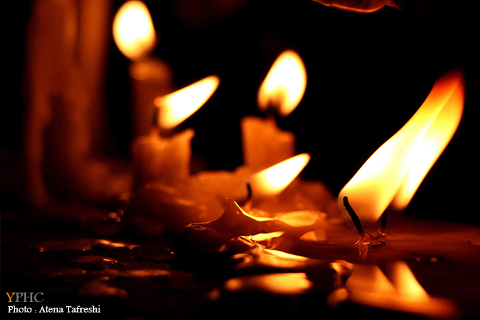 مراسم خیمه سوزان ظهر عاشورا حسینی (ع)