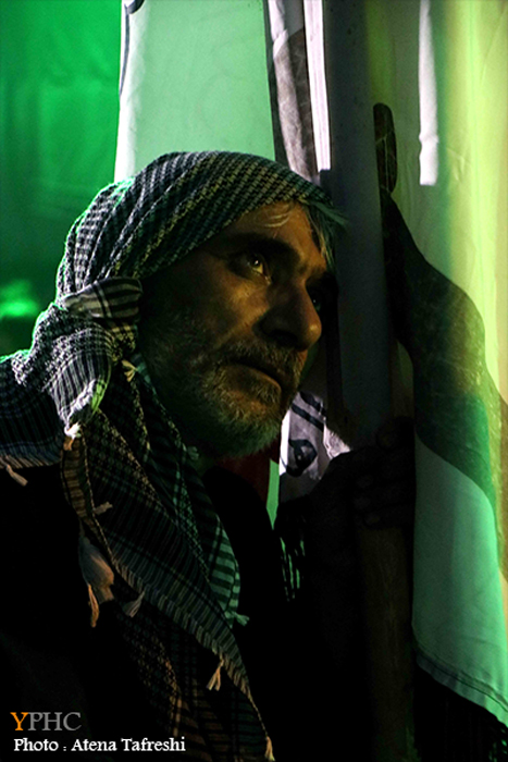 مراسم خیمه سوزان ظهر عاشورا حسینی (ع)