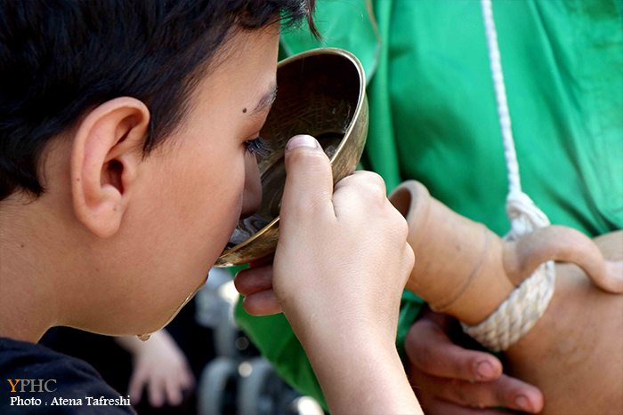 مراسم خیمه سوزان ظهر عاشورا حسینی (ع)