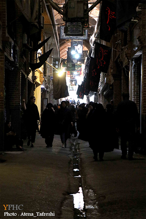 عزاداری تاسوعای حسینی در بازار بزرگ تهران