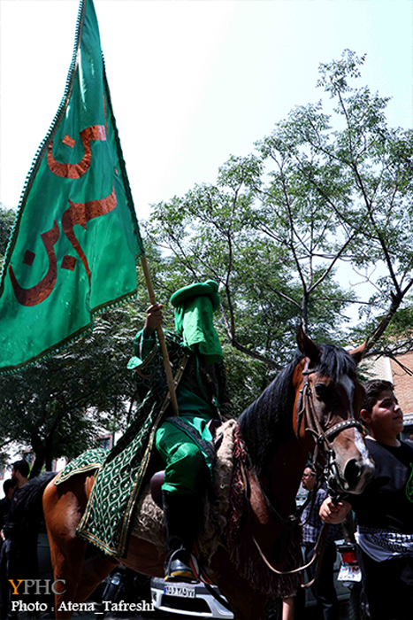 عزاداری تاسوعای حسینی در بازار بزرگ تهران