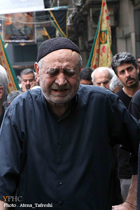 عزاداری تاسوعای حسینی در بازار بزرگ تهران