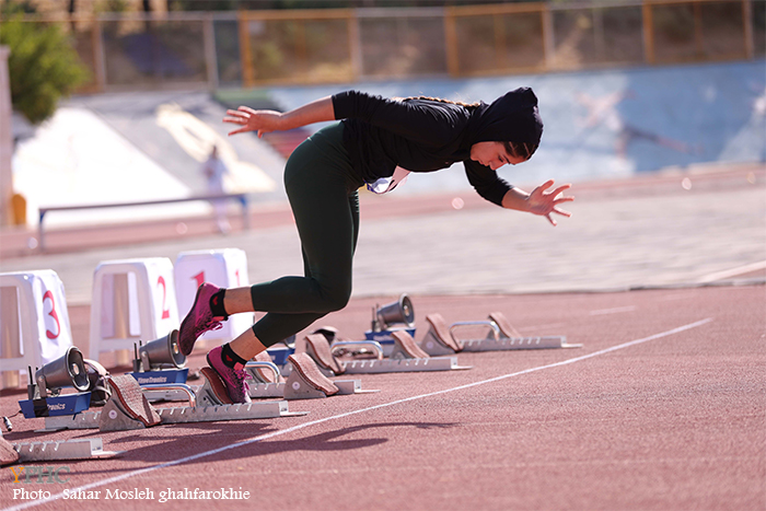 مسابقات دو و میدانی قهرمانی جوانان دختر کشور شیراز