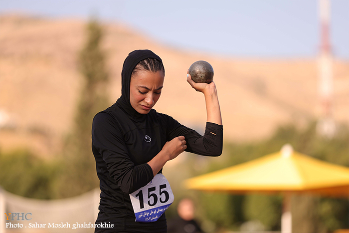 مسابقات دو و میدانی قهرمانی جوانان دختر کشور شیراز