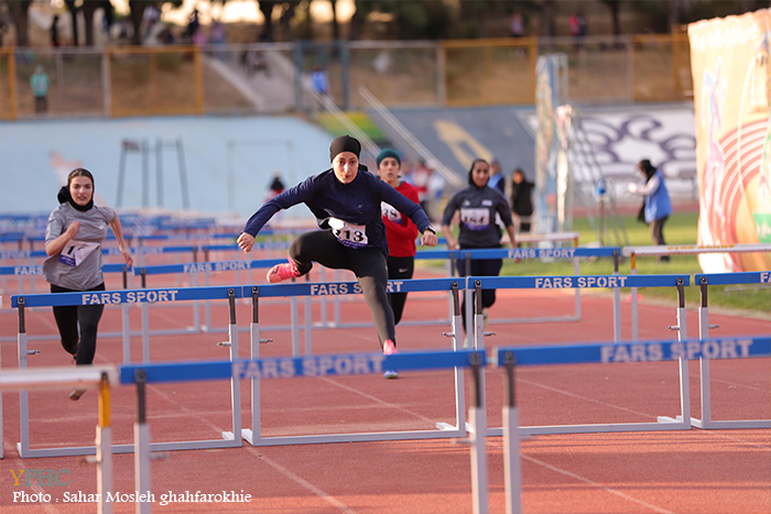 مسابقات دو و میدانی قهرمانی جوانان دختر کشور شیراز