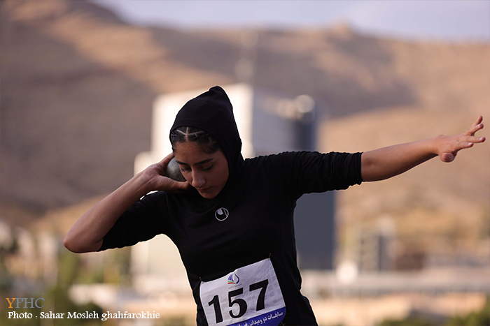 مسابقات دو و میدانی قهرمانی جوانان دختر کشور شیراز