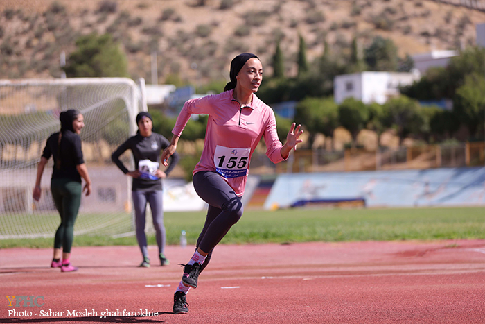 مسابقات دو و میدانی قهرمانی جوانان دختر کشور شیراز