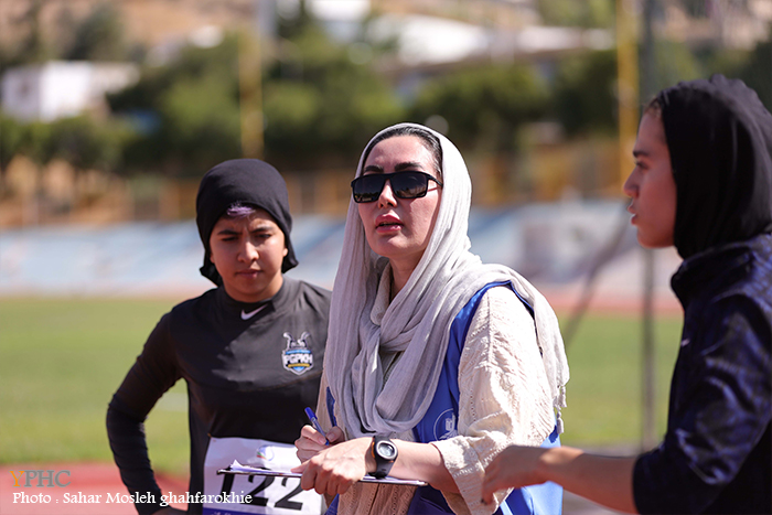 مسابقات دو و میدانی قهرمانی جوانان دختر کشور شیراز