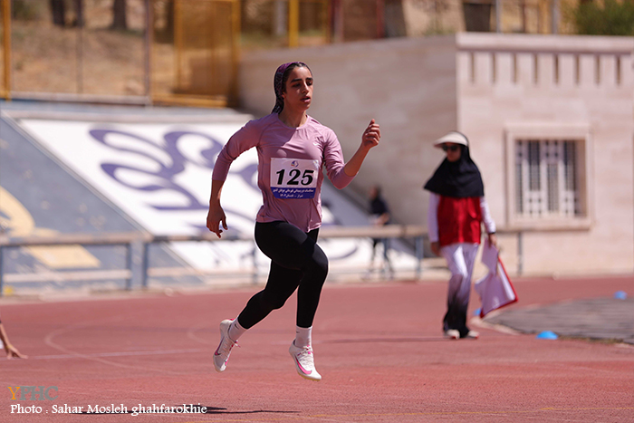 مسابقات دو و میدانی قهرمانی جوانان دختر کشور شیراز