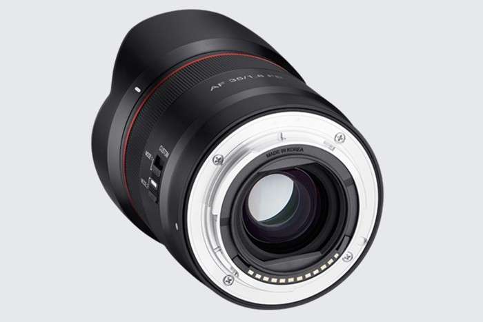 رونمایی سامیانگ از لنز فوکوس خودکار F1.8 برای دوربین های سریE سونی