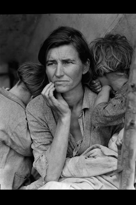 دوروتیا لانگ از پیشگامان عکاسی مستند و خبری