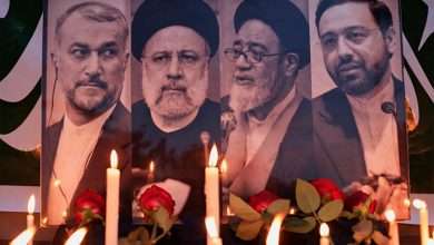 ایران در سوگ رئیس جمهور