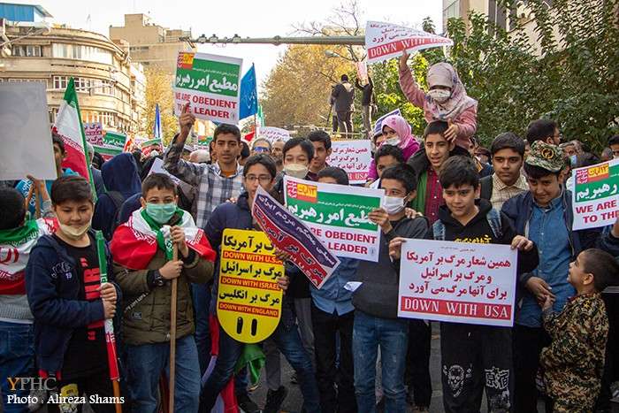 گزارش تصویری / مراسم یوم الله ۱۳آبان در تهران -1