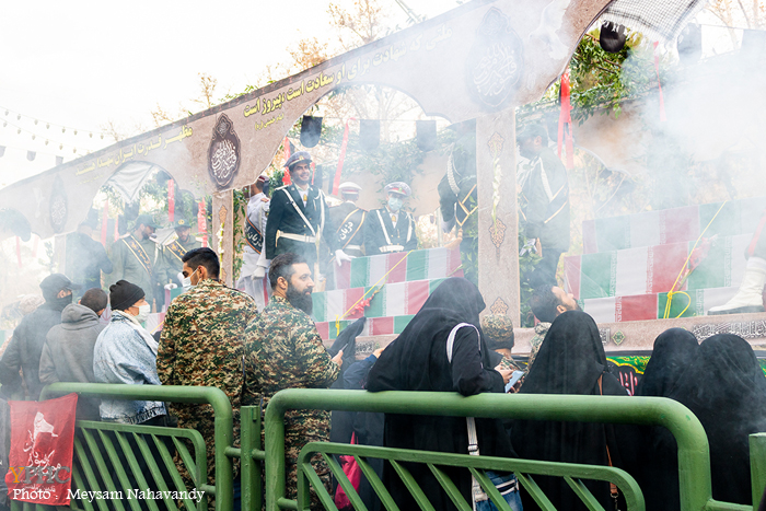 مراسم تشییع شهدای گمنام در تهران