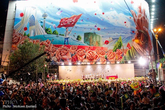 مهمونی ۱۰ کیلومتری غدیر در تهران - ۲