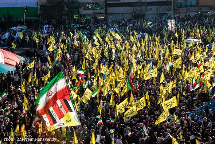 اجتماع سراسری مردم تهران برای حمایت از کودکان فلسطین