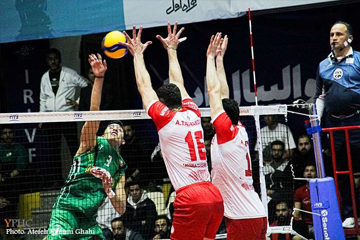 دیدار تیم های والیبال طبیعت اسلامشهر و شهرداری ارومیه