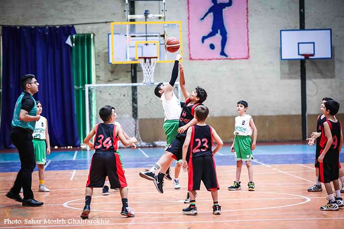 جشنواره مسابقات میکرو و مینی بسکتبال پسران استان فارس