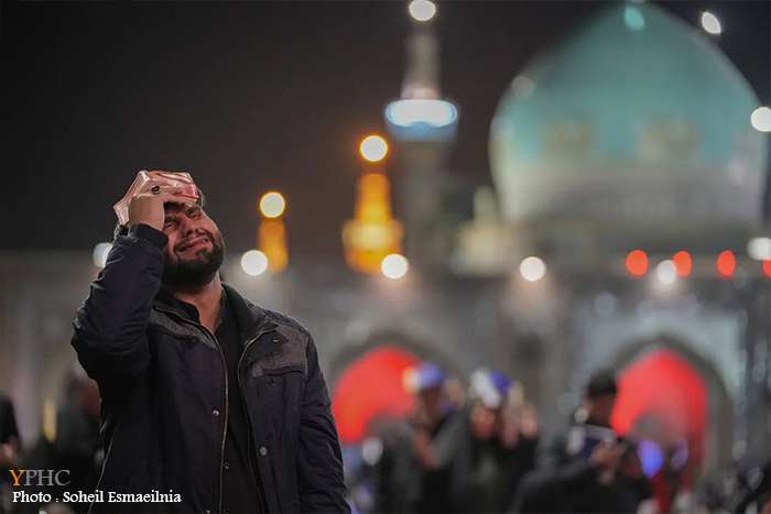 احیای شب نوزدهم رمضان - حرم امام رضا (ع)