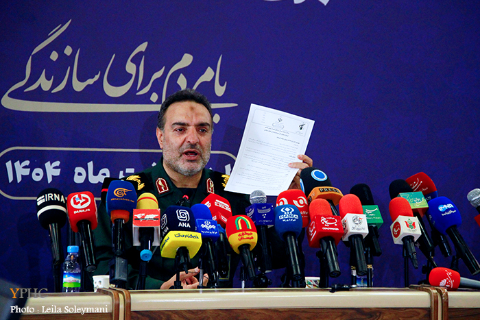 نشست خبری رئیس سازمان بسیج سازندگی