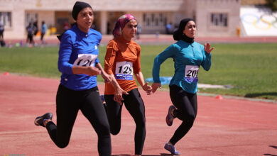 مسابقات دو و میدانی قهرمانی جوانان دختر کشور شیراز