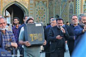 حال هوای حرم مطهر حضرت معصومه‌ در ایام شهادت