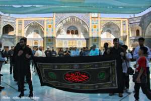 حال هوای حرم مطهر حضرت معصومه‌ در ایام شهادت