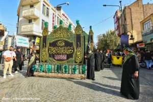 حال هوای حرم مطهر حضرت معصومه‌ در ایام شهادت