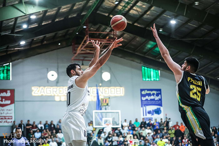 دیدار تیم های بسکتبال زاگرس جنوبی جهرم _ کاله مازندران