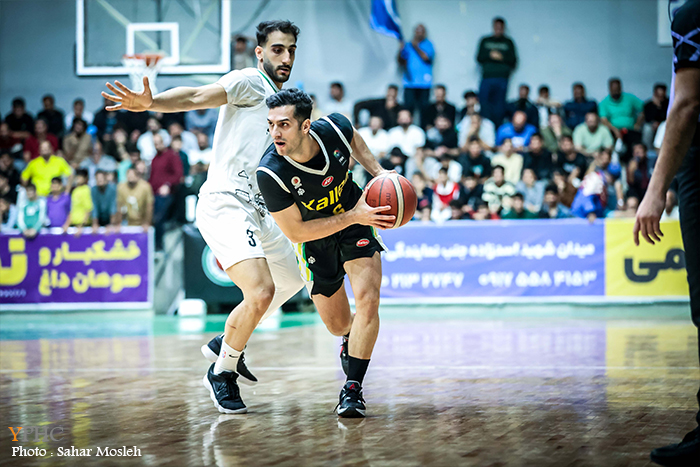 دیدار تیم های بسکتبال زاگرس جنوبی جهرم _ کاله مازندران